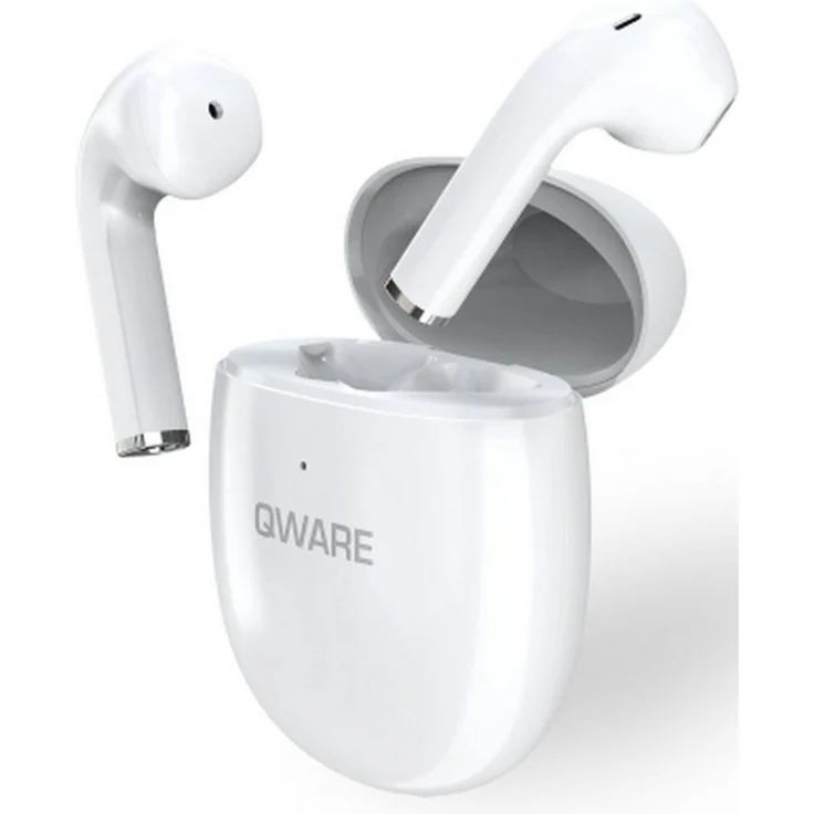 Qware Gaming Sound Ohrhörer – Bluetooth 5.0 In-Ear-Kopfhörer mit Touch-Steuerung und Ladecase, schwarz