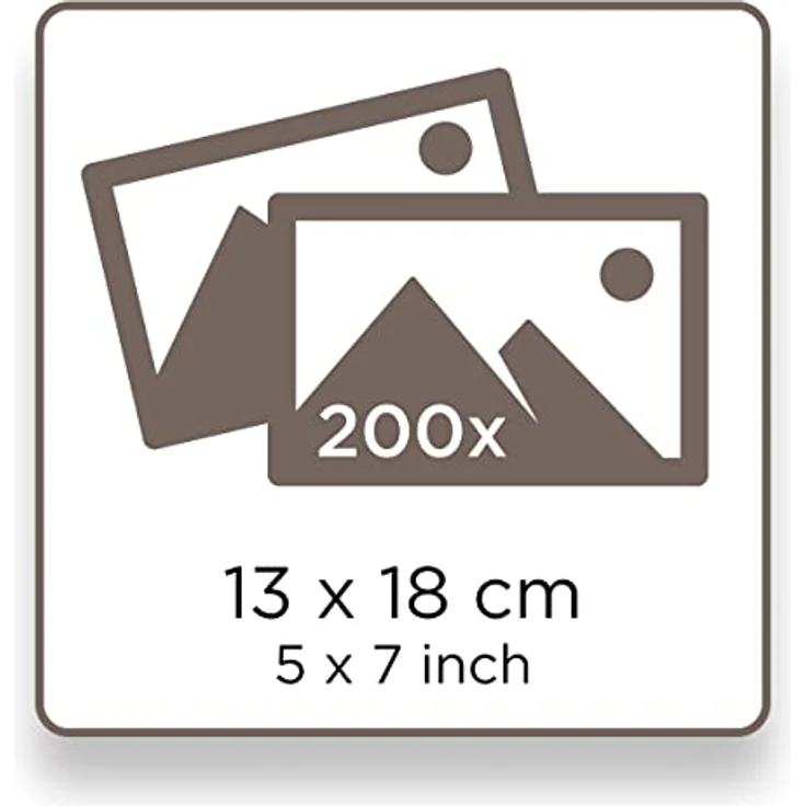 Walther Design ME-116-U Memo-Einsteckalbum Fun, Platz für 200 Fotos 13x18 cm, oceanblau mit CD-Archiv und Beschriftungsfeldern – Bild 5