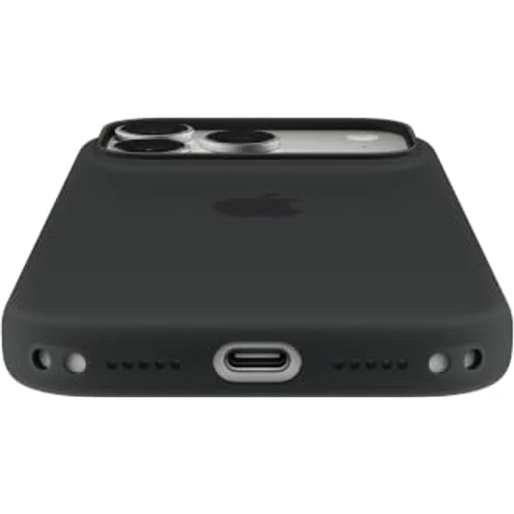Apple Silicone Case iPhone 18 Pro, Magenta, MagSafe kompatibel mit Mikrofaser-Futter und optimalem Schutz – Bild 6