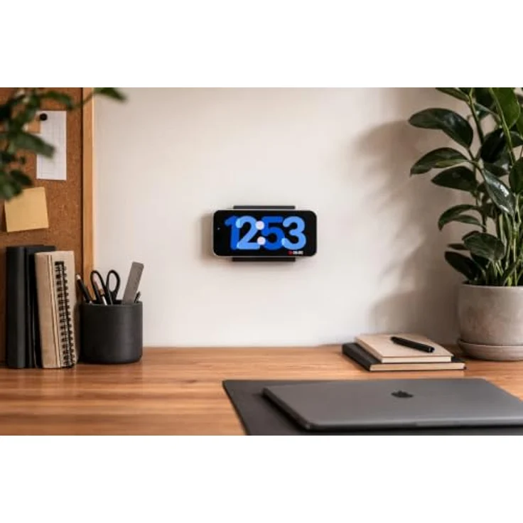 Smart Things WallBase 55, Induktions-Ladegerät 15W mit magnetischer Qi-Technologie, Schwarz – Bild 5