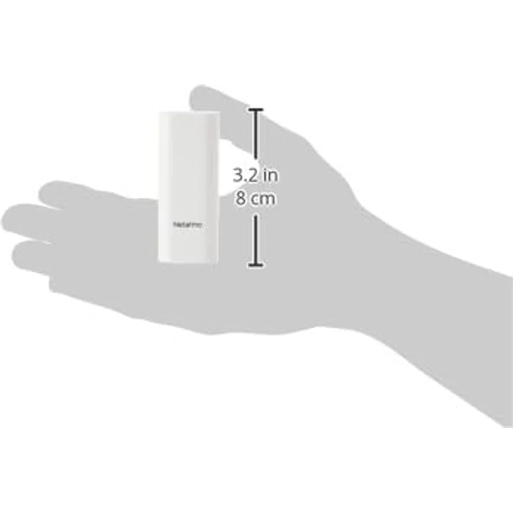 Netatmo DTG-FR Intelligente Tür- und Fensteröffnungssensoren, kabellos, einteiliger Vibrationsmelder, 3 Stück, schwarz – Bild 2