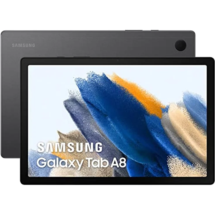 Samsung Galaxy Tab A8 (nur WLAN, 10.50", 128 GB, Gray), Tablet, Grau mit Kids Mode und Quad Speaker – Bild 4