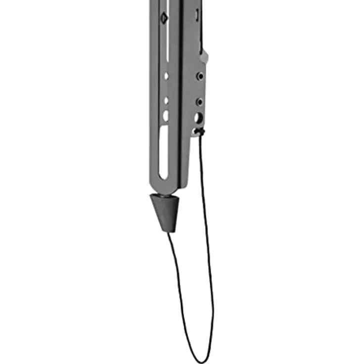DELTACO Office ARM-0201, Schwerlast klappbare Wandhalterung für 37"-80" TVs, 70 kg Traglast, VESA 200x200-600x400, schwarz, mit Anti-Diebstahl-Design – Bild 5
