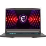 MSI Thin 15 B12UC-2447, 15,6" FHD 144Hz Laptop mit Intel Core i5-12450H, 16GB RAM, 512GB SSD, NVIDIA GeForce RTX 3050, Schwarz