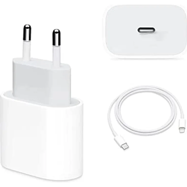 Ventarent Device Refreshing + Leasing Schnell Ladegerät kompatibel mit iPhone 14 13 12 11 XS XR 8 Pro Max Plus SE 20W USB C auf Lightning Adapter PD. – Bild 2