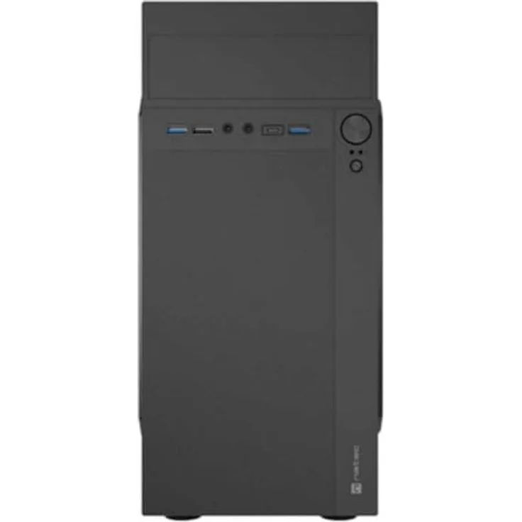 Genesis Natec Helix USB-C (NPC-2171) Mini ITX/mATX PC Gehäuse, Schwarz