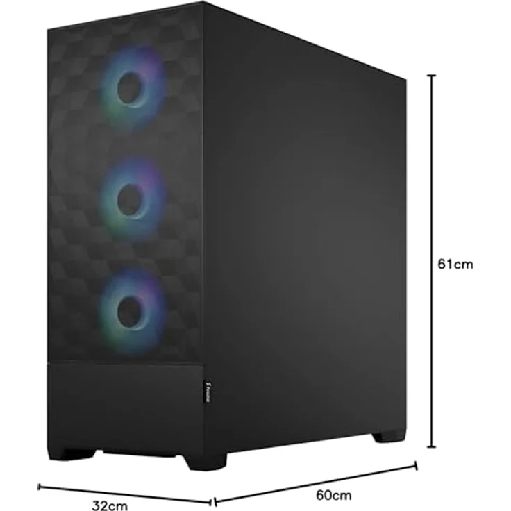 Fractal Design Pop XL Air RGB - Gehäuse - Miditower - Schwarz – Bild 9