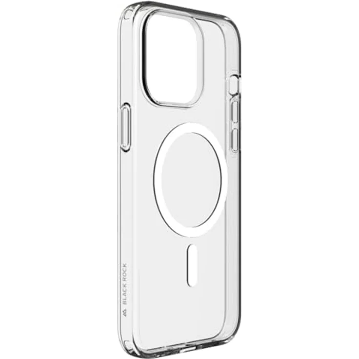 Black Rock Hülle für iPhone 15 Pro Max (MagSafe kompatibel, Slim, TPU, robust, stoßdämpfend, antibakteriell, durchsichtig, Cover, Handyhülle für iPhone 15 Pro Max, Case, Handycase) transparent – Bild 4