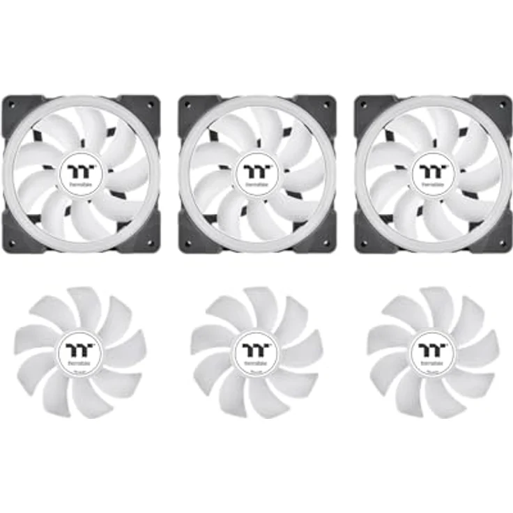 Thermaltake MAGFloe 360 Ultra, All-In-One Liquid Cooler mit 3.95" LCD-Display, SWAFAN-Technologie und schlankem Radiator, Schwarz – Bild 4