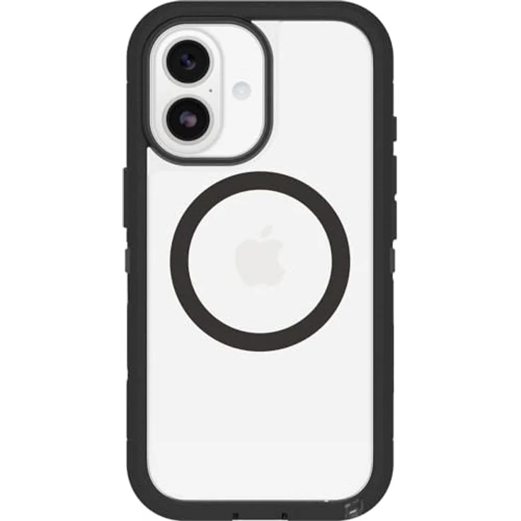 OtterBox Defender Series Pro XT Clear MagSafe Hülle für iPhone 17, stoßfest, ultra-robust, 7x militärstandardgetestet, transparent/schwarz, umweltfreundlich ohne Einzelhandelsverpackung – Bild 2
