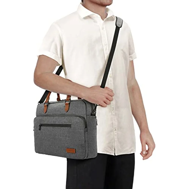 Picard Herren Aktentasche GO ECO aus Recyceltes Pu Mittel | mit Reißverschluss | Aktentasche | Alltag, Ausgehen – Bild 3