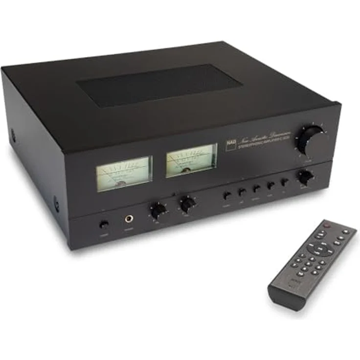 NAD C 3030 Stereo Vollverstärker, 50 Watt pro Kanal, HDMI eARC, Bluetooth, graphit – Bild 4