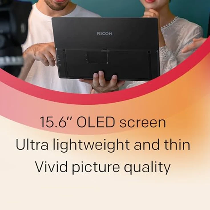 Ricoh 150BW mobiler Multi-Touch Monitor 39,60cm (15,6 Zoll) – Bild 6
