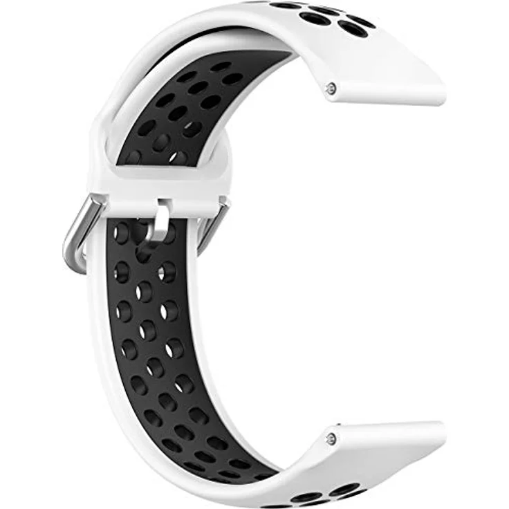 Shieranlee Soft Silicone Watch Strap, 22mm Armband kompatibel mit Huawei Watch GT2 PRO, YAMAY SW022, Imilab KW66, Haylou RT LS05S, OnePlus, Quick-Release – Bild 5
