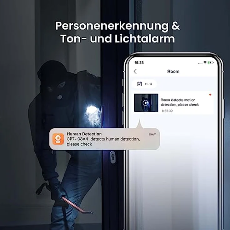 Tenda CP6 Sicherheitskamera IP-Sicherheitskamera Indoor Kuppel 2304 x 1296 Pixel Decke-Wand-Schreibtisch (CP6) – Bild 6