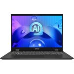 MSI Prestige 16 AI Studio B1VFG-010, Business, 40,6 cm (16,0") QHD+, Intel Core Ultra 7 155H, 32 GB LPDDR5, 1 TB SSD, GeForce RTX 4060, Windows 11 Home, QWERTZ Tastatur