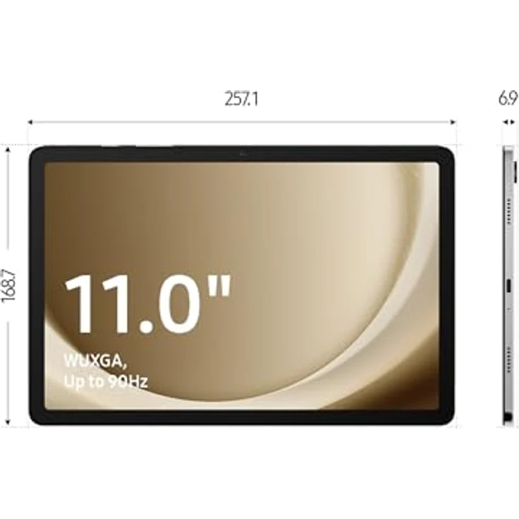 Samsung Galaxy Tab A9+ Wi-Fi Android-Tablet, 64 GB Speicherplatz, Großes Display, 3D-Sound, Simlockfrei ohne Vertrag, Graphite – Bild 2