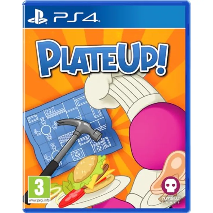 Numskull Games PLATE UP! Klassische Koop-Koch-Action für 1 bis 4 Spieler!