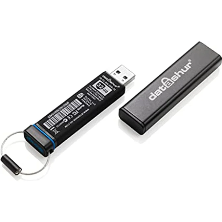 iStorage IS-FL-DA-256-8 8GB datAshur 256-bit USB 2.0 USB-Stick mit Hardwareverschlüsselung – Bild 4