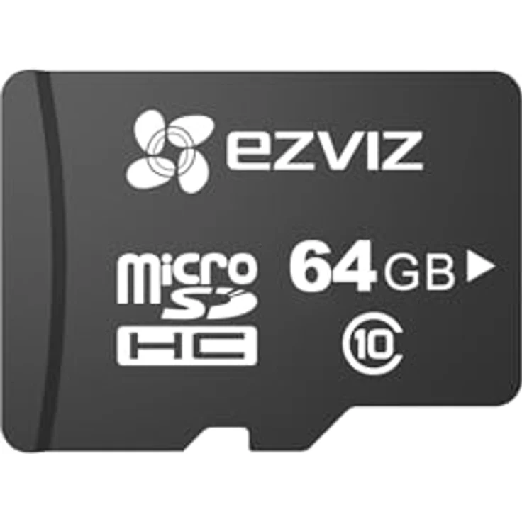 EZVIZ MicroSDXC 32 GB UHS-I Klasse 10, schockresistente und wasserdichte Speicherkarte, schwarz – Bild 1