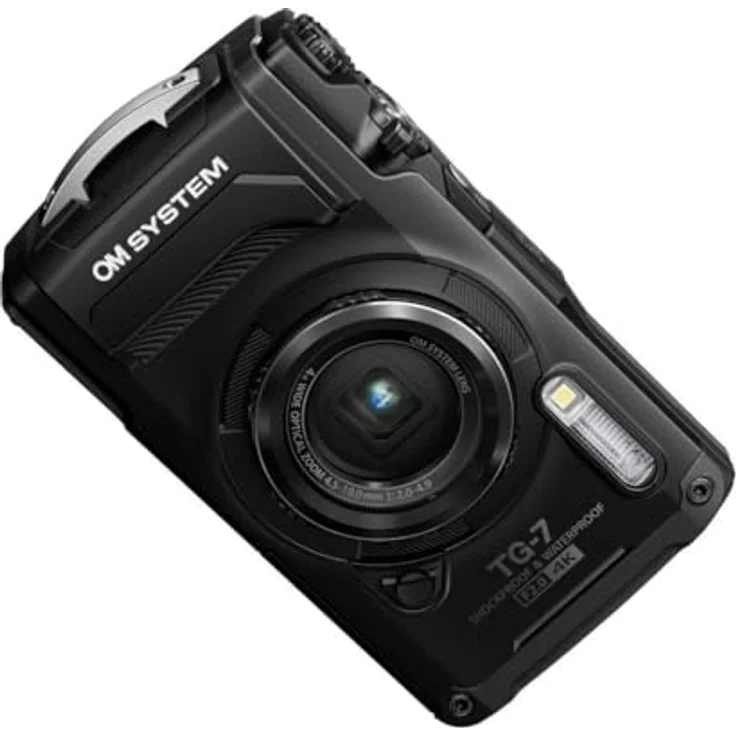 Olympus Tough TG-6 wasserdichte Kamera, Basis, schwarz – Bild 8