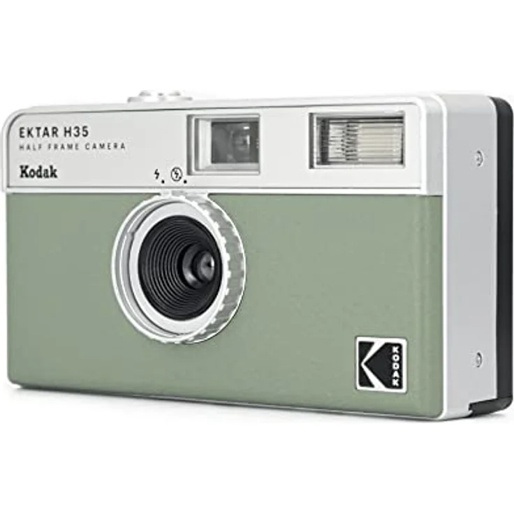 Kodak Half Frame Film Camera EKTAR H35 Sage Kompaktkamera mit reduziertem Filmverbrauch – Bild 3