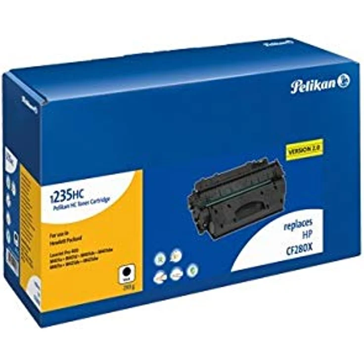 Pelikan Toner ersetzt HP CF280X, kompatibel mit HP Laserjet Pro 400/425, schwarz, 7000 Seiten – Bild 2