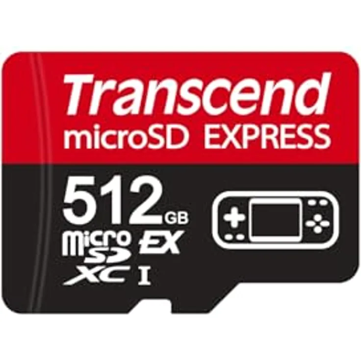 Transcend USD710S, 512 GB microSD Express, U3, UHS-I, PCIe Gen3, 8K Unterstützung