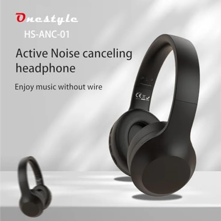 Onestyle HS-ANC-01 On-Ear Kopfhörer Bluetooth ANC – Bild 3