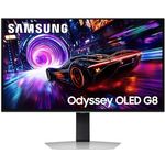 Samsung Odyssey OLED G81SF Gaming Monitor 27 Zoll 4K, QD-OLED, UHD, 240 Hz, 0,03 ms Reaktionszeit, AMD FreeSync Premium Pro, Glare Free, Schwarz - LS27FG814SUXEN