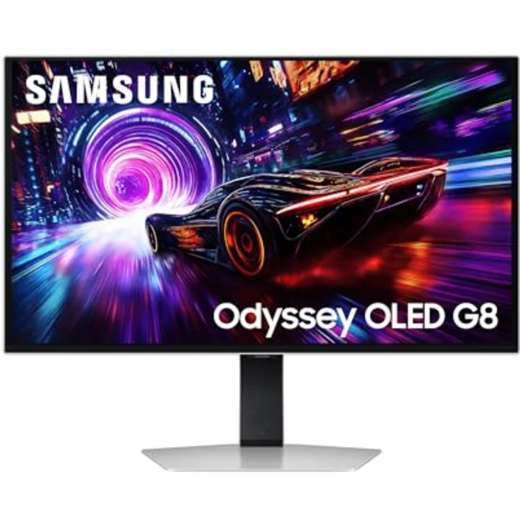 Samsung Odyssey OLED G81SF Gaming Monitor 27 Zoll 4K, QD-OLED, UHD, 240 Hz, 0,03 ms Reaktionszeit, AMD FreeSync Premium Pro, Glare Free, Schwarz - LS27FG814SUXEN – Bild 1