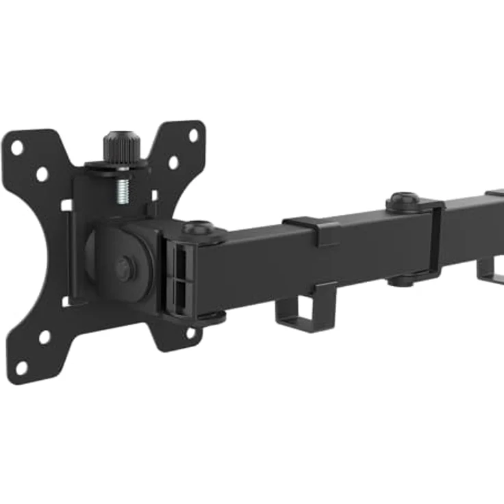 Cabletech UDT01-C024, Zwei-Monitorhalterung für 17"-32" Monitore, höhenverstellbar, schwarz – Bild 4