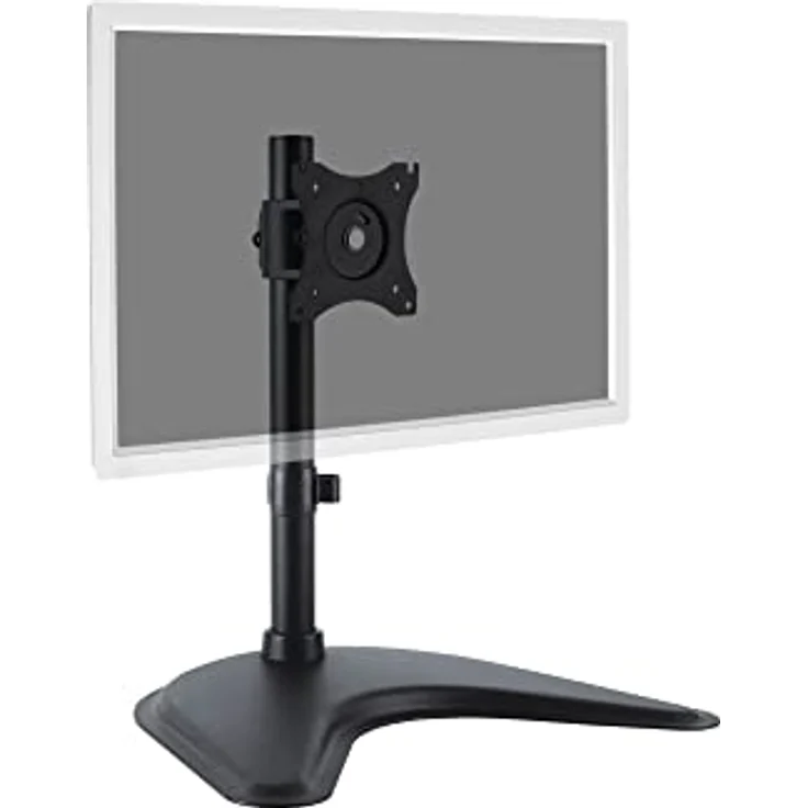 DIGITUS Monitor-Halterung - Standfuß - 1 Monitor - Bis 27 Zoll - Bis 1x 10 kg - VESA 75x75, 100x100 - Schwarz – Bild 3