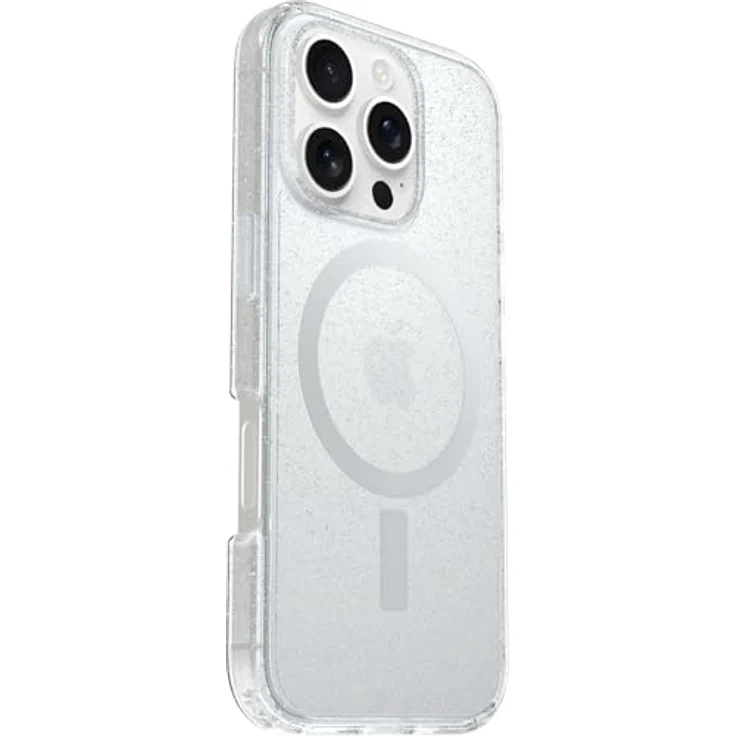OtterBox Symmetry Series Clear MagSafe transparente Hülle für iPhone 16 Pro, stoßfest, sturzsicher, schützende Hülle, 3X getestet nach Militärstandard, Stardust – Bild 4