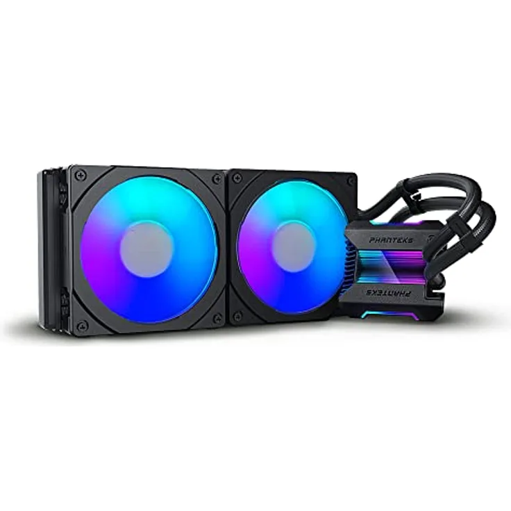 Phanteks Glacier One 280 MPH Komplett-Wasserkühlung, D-RGB - Schwarz