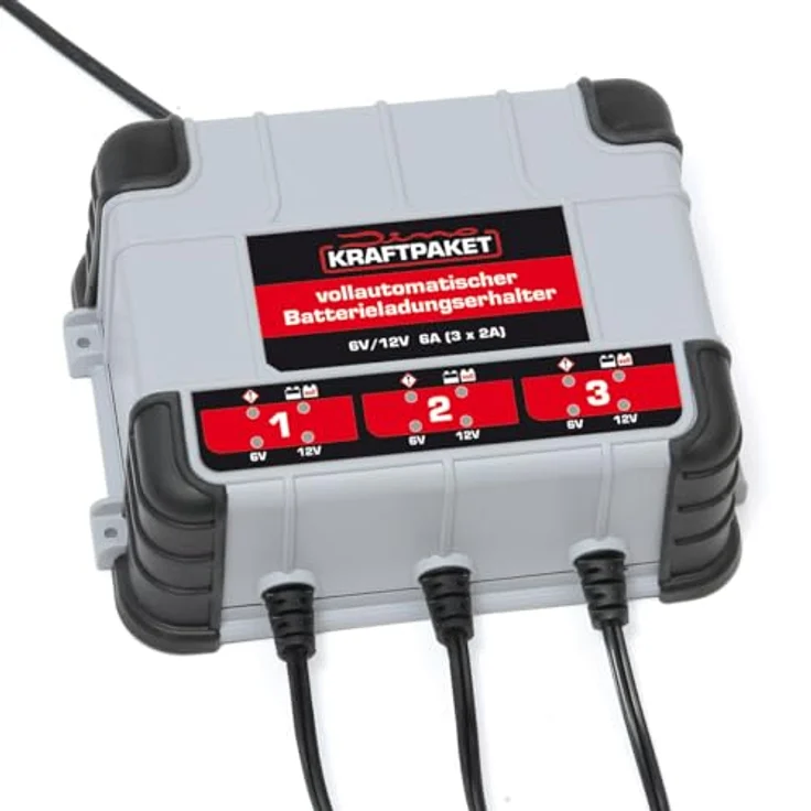 Dino KRAFTPAKET 136316 Automatikladegerät 6 V, 12V 2A – Bild 5