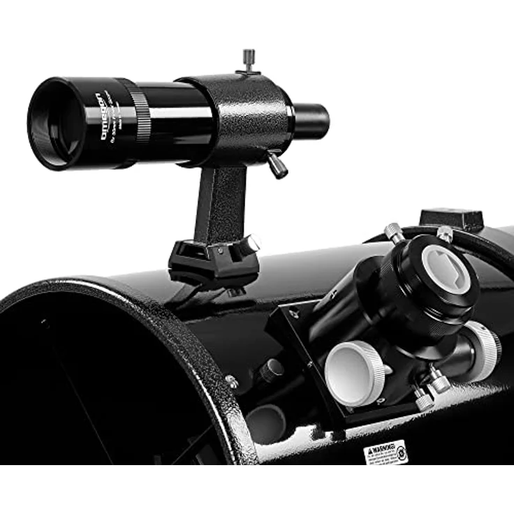 Omegon Teleskop ProNewton N 254/1250 OTA, optischer Tubus mit 94% Reflexion für brillante DeepSky-Beobachtungen und Astrofotografie – Bild 4
