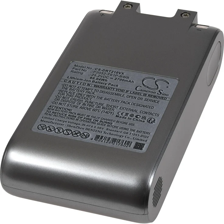 Powery Akku kompatibel mit Dreame Typ P2032-7S1P-BWB, 25,2V 2700mAh Li-Ion