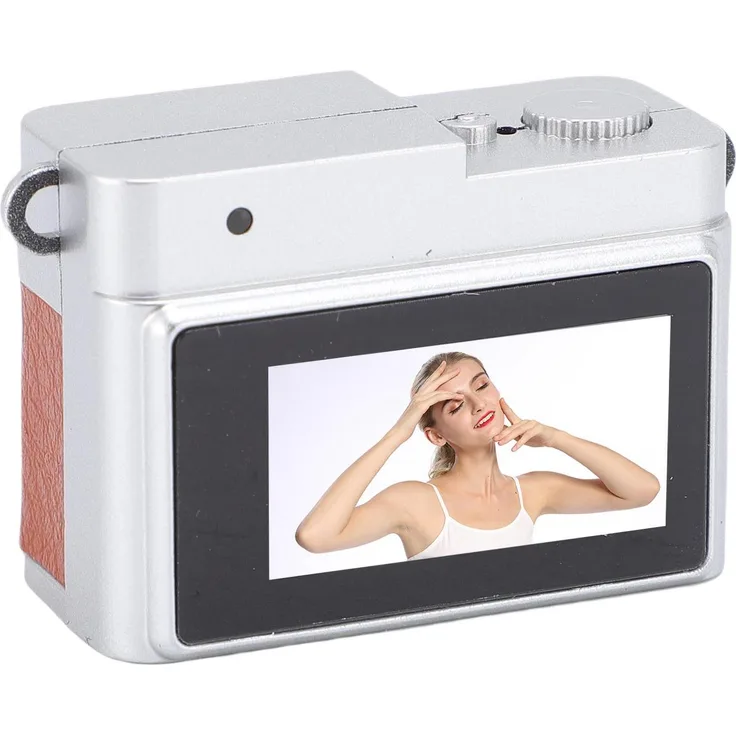Lixada Kleine Schlüsselanhänger-Kamera 1080P, 2MP mit 0,96-Zoll-Farbbildschirm, 32 GB Speicherkarte, LED-Blitz und 4 Filtern