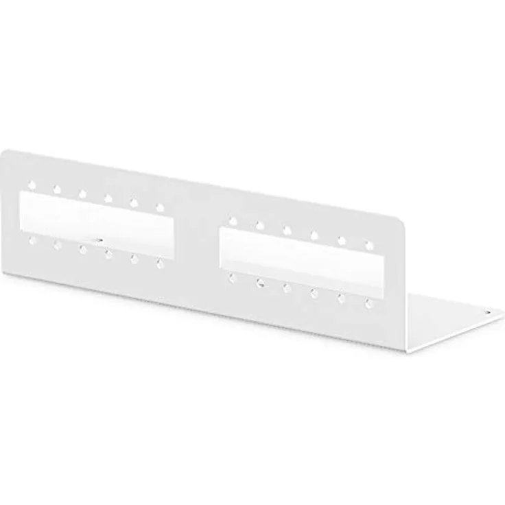 DIGITUS Adapterplatte für DN-96800S-2, grau (RAL 7035) 12x SC-SX, LC-DX, E2000-SX