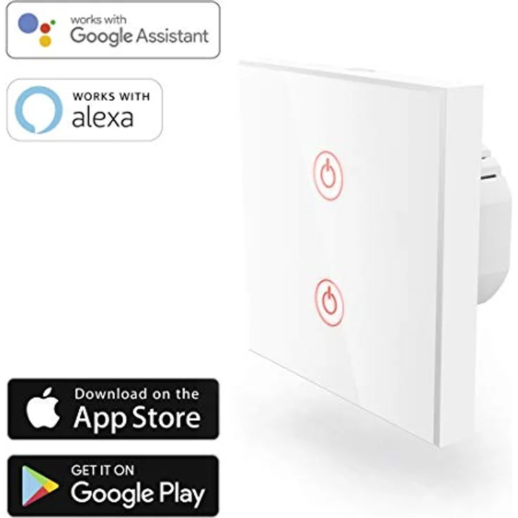 Hama Wi-Fi Wandschalter Alexa, Google Home – Bild 5