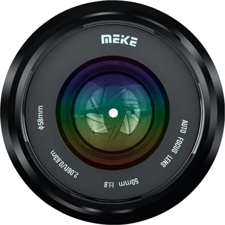 Meike 50mm F1.8 AF STM Vollformatobjektiv für Nikon Z-Mount, lichtstarkes Portraitobjektiv mit USB-C Firmware-Upgrade – Bild 8