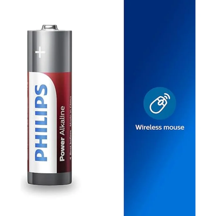 Batterie-Set PHILIPS Powerlife, Alkaline, 24x AA, 16x AAA, 40 Stück – Bild 4