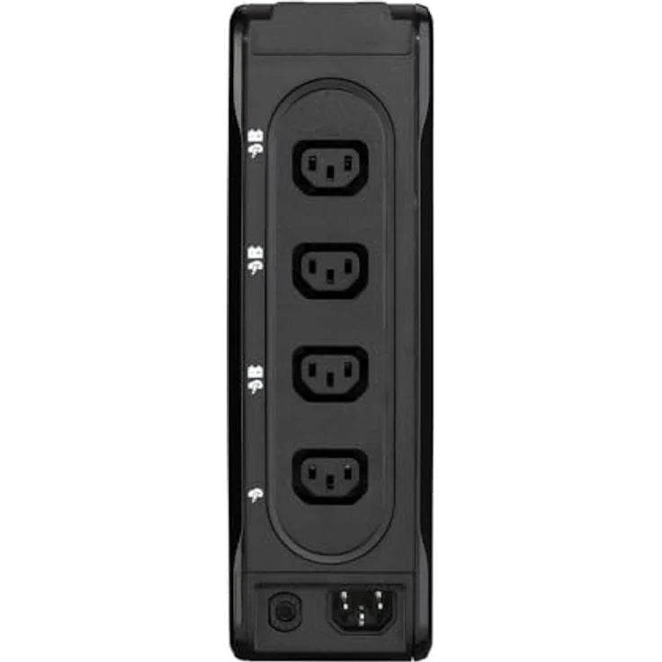Eaton 3P Ellipse 700 IEC - Standby USV-Typ für zuverlässigen Schutz mit Blei-Säure-Akku, Tower-Bauart, 700VA 420W, schwarz – Bild 5