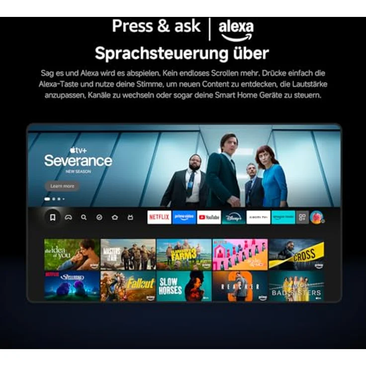 XIAOMI TV F 32, 32 Zoll HD Smart TV mit Dolby Audio und Alexa Sprachsteuerung – Bild 7