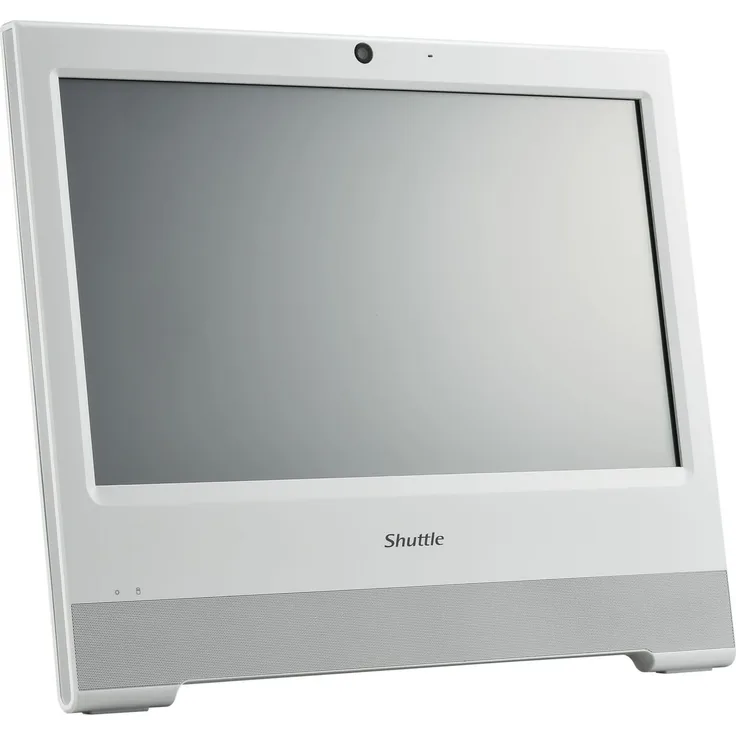 Shuttle XPC X50V9 All-in-One Barebone - 15,6" Touchscreen, passiv gekühlt, IP54 Schutzklasse - Weiß