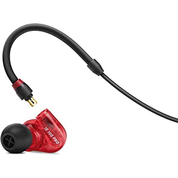 Sennheiser IE 100 PRO Dynamischer In-Ear-Monitoring-Kopfhörer, Rot – Bild 3