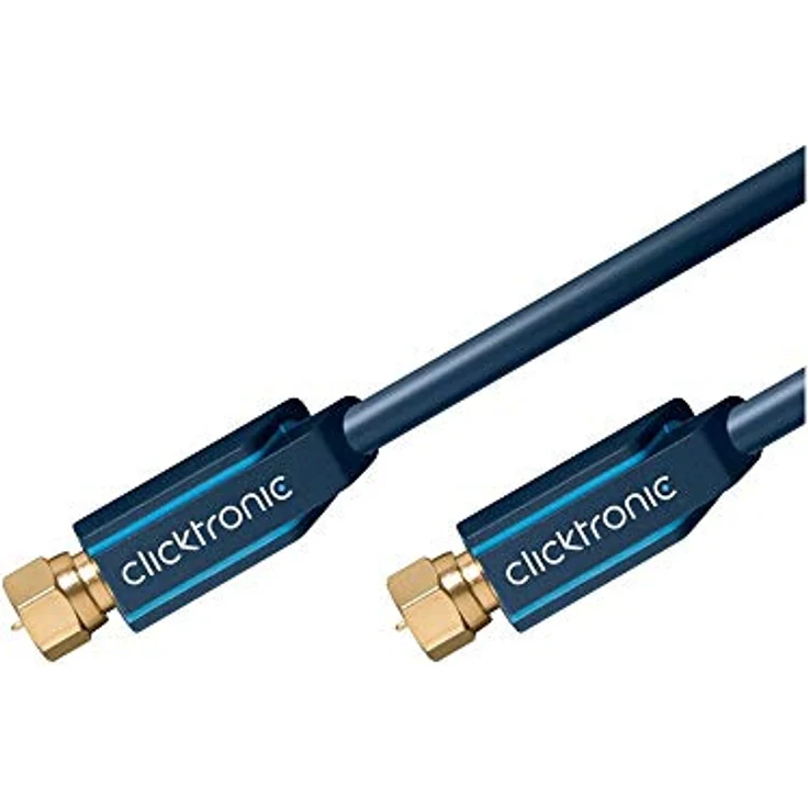 Clicktronic Casual SAT Antennenkabel (F-Stecker-F-Stecker, 95 dB, 3m) – Bild 4