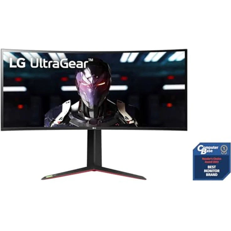 LG UltraGear Gaming Monitor 34GN850P 86,7 cm - 34 Zoll, Curved IPS, 144 Hz, 1ms GtG, G-Sync, Free-Sync, HDR, Schwarz – Bild 2