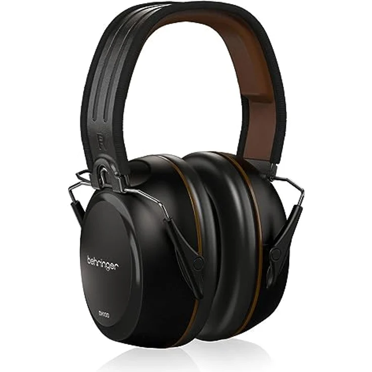 Behringer DH100, Professioneller Drummer-Kopfhörer mit geschlossener Bauweise, 40-mm-Treibern und geräuschisolierenden Ohrpolstern – Bild 3